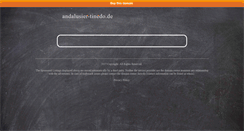Desktop Screenshot of andalusier-tinedo.de